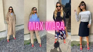 MAX MARA | Dove nasce il nome e alcuni outfit.