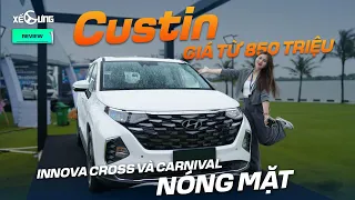 Xem kỹ Hyundai Custin: quá nhiều options cho mức giá từ 850, đe Innova Cross và nạt luôn Carnival!