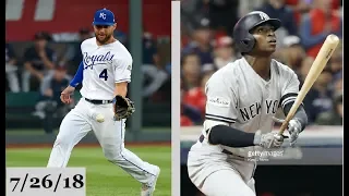 Kansas City Royals vs New York Yankees Highlights || July 26, 2018