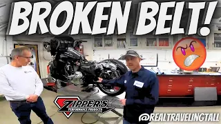 Broken Belt On Your Harley-Davidson Motorcycle? Watch This!