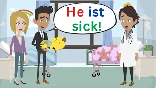 Luca is sick! | Basic English conversation | Learn English | Like English