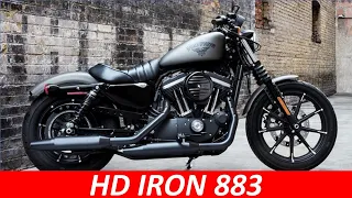 ¡CHULADA! Que p3d0 con la Harley Davidson IRON 883