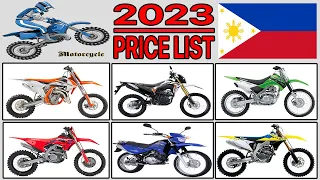 Off Road Motorcycles Price List In The Philippines 2023