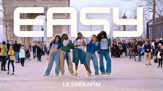 [KPOP IN PUBLIC PARIS] LE SSERAFIM (르세라핌) 'EASY' 커버댄스 Dance Cover by Young Nation Dance