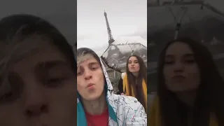 😍😍Влад А4 и Юля Годунова💑💑  Ой девчонке хана😘  Очень Милый Момент❤❤❤