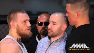 UFC 196: Conor McGregor vs. Nate Diaz Staredown