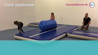 Sådan opbygges kraftspring - Gymnastikkurser