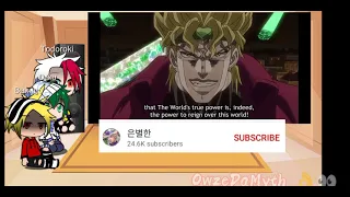 Mha reacts to JJBA (⚠️Bad)