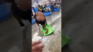 Ohio Walmart milkslide #milk#viral#walmart#funny#meme#laugh#bugchungus#choppachopski