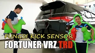 Cara Membuka Pintu Bagasi FORTUNER VRZ TRD Dengan KICK SENSOR