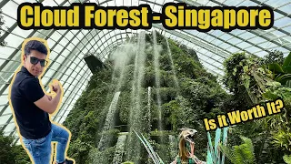 Cloud Forest Waterfall Singapore - Garden By Bay | Marina Bay Sands