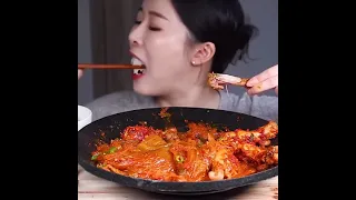 SUB)Cheese Rosé Tteokbokki, Gimbap, Deep-fried food Mukbang ASMR Eating Sounds#149