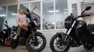 Bajaj Dominar 400 vs KTM 390 Adventure| Разбор эксперта: надежный крепыш или универсальный спортбайк