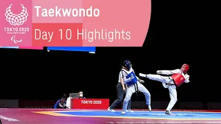 Taekwondo Highlights | Day 10 | Tokyo 2020 Paralympic Games