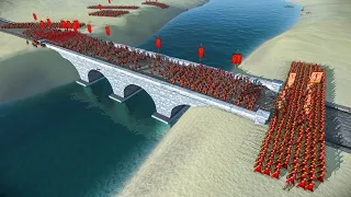 300 SPARTANS vs 3000 ROMANS - Total War ROME REMASTERED