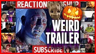 GUARDIANS of the GALAXY 2 Halloween Weird Trailer Reactions Mashup