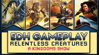 Chainer v Donal v Nazahn v Brallin & Shabraz | Relentless Commander Gameplay | MTG EDH  KingdomsTV