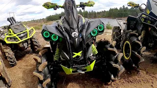 First Ride On His New Can-Am Renegade Xmr 1000r