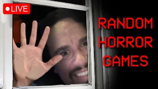 RANDOM HORROR GAMES LIVE (CLOSE YOUR CURTAINS)