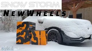 Snow Storm Plus New Wheels For The Crosstour