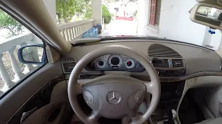 Mercedes-Benz E320 W211 Interior Walkaround