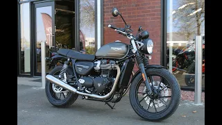 2023 Triumph Speed Twin 900 in Matt Ironstone