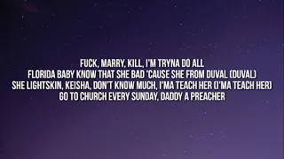 Toosii - "Fuck Marry Kill" (Lyrics)