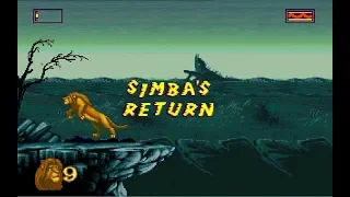 Disney's The Lion King (1994): Level 9 - Simba's Return (Gameplay/Walkthrough)