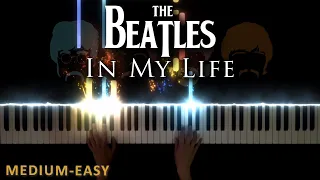 In My Life - The Beatles | MEDIUM EASY Tutorial