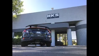 HONDA CIVIC Si Coupe 2017 HKS Hi-Power Muffler