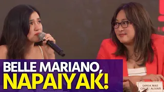 Belle Mariano, napaiyak matapos alalahanin ang mga pinagdaanan niya sa Can’t Buy Me Love