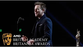 Ewan McGregor on the Refugee Crisis in Iraq - 2016 British Academy Britannia Awards