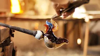 Murano Glass Making in Venice, Italy