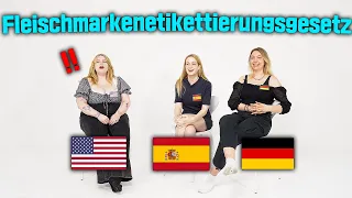 American tried 5 HARDEST German words to pronounce (part 2)