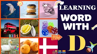 Learning Word starting with D - Learn letter C that begins with alphabet D words Beginning with D