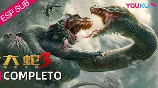 Película SUB español [Serpientes III] Lucha entre el dragón y la serpiente | Horror/Acción| YOUKU