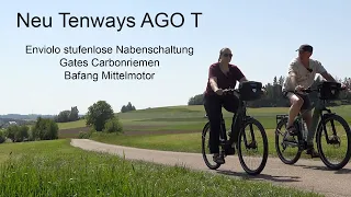 Tenways AGO T  Sabine fährt ein neues E-Bike