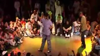 Salah VS Blade - Popping Battle - Semi Final of IBE 2005