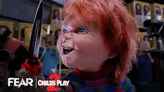 Chucky Gets His Hand Ripped Off | Child's Play 2 (1990) | Fear