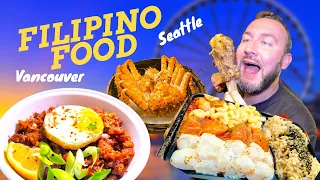 FILIPINO FOOD In Seattle n Vancouver - MASSIVE Short Rib + SEAFOOD HEAVEN!!!