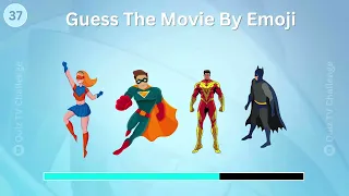 Guess the Movie by Emoji Quiz -🎞🎭👩‍🦰 100 MOVIES BY EMOJI #quiz #movie