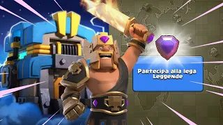 RAGGIUNGO la LEGA LEGGENDA da TH12!! - Clash Of Clans ITA