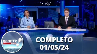 RedeTV News: (01/05/24) | Completo