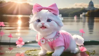 Munchkin cat, Nurse cat 💕🥀🌺 #munchkin #cutecat #shorts #funny #cute #kittycats