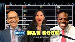 WILD Mock Draft with Paul Finebaum & Jordan Reid | Mina Kimes War Room YouTube Exclusive