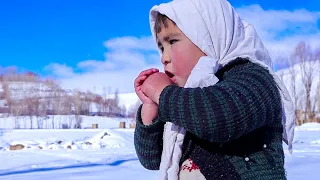 Village Lifestyle of Afghanistan - Cozy And Snowy Cold