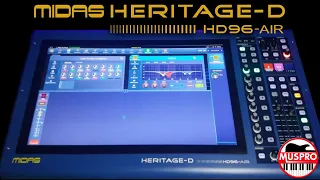 NEW: Midas Heritage-D AIR - 21" Touch Screen Digital Mixer