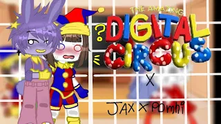 🎪✨The amazing digital circus reaccionan al sphip de jax x pomni ✨🎪 parte 2