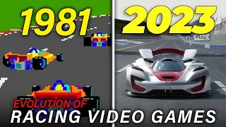 Evolution of Racing Video GAMES w/ Facts From 1981 - 2023