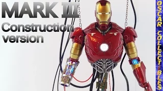 Обзор фигурки Iron Man MARK III Construction version / Железный Человек Марк 3 Конструкция Hot Toys